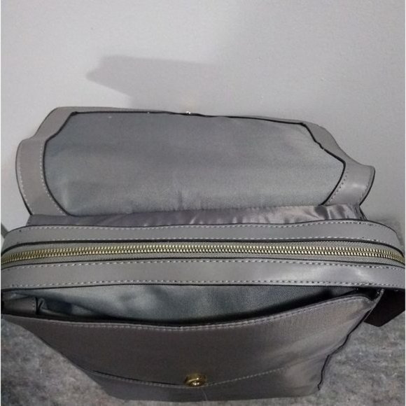 A New Day Men Backpack  Nylon Gray Backpack - Picture 4 of 8